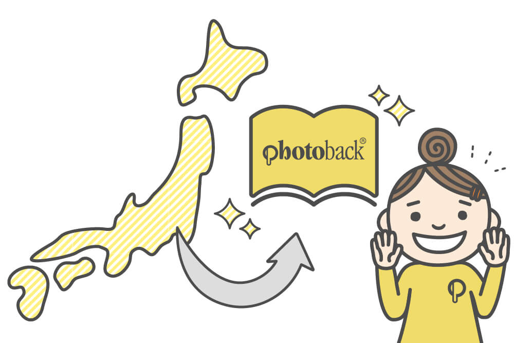 海外に住んでいて日本製のフォトブックを配送してほしい
