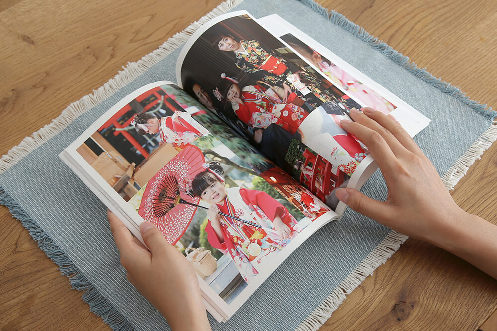 文字も写真もたっぷり入るフォトブック